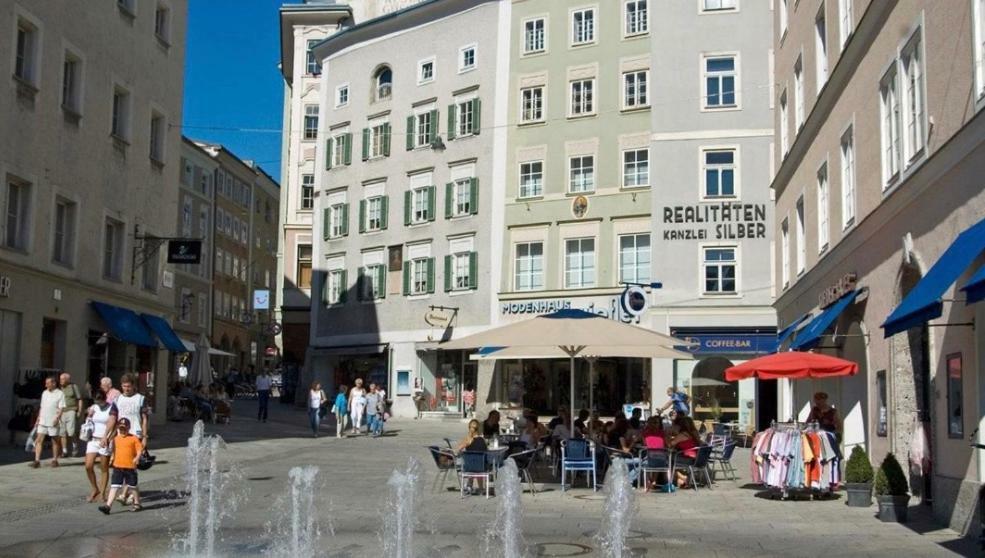 Stilvolle Wohnung Im Herzen Salzburgs Exterior photo