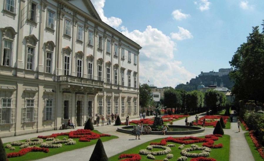 Stilvolle Wohnung Im Herzen Salzburgs Exterior photo